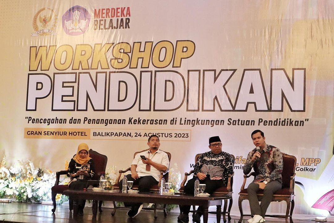 Ketua Program Studi Fakultas Hukum Universitas Balikpapan Rivaldi Nugraha Menjadi Narasumber Pada Workshop Pendidikan